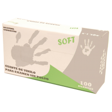Guantes Vinilo sin Polvo SOFT AQL 1.5 - Tam. Grand