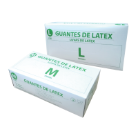 Guantes Látex Natural con Polvo - Tam. Médio